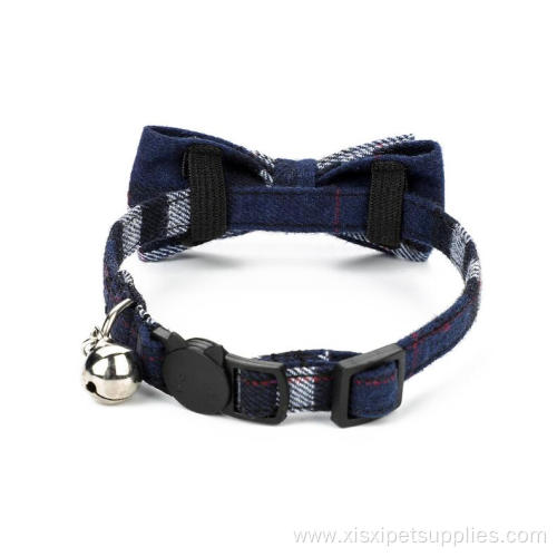 Eco Friendly Luxury Bow Tie Pet Cat Collar